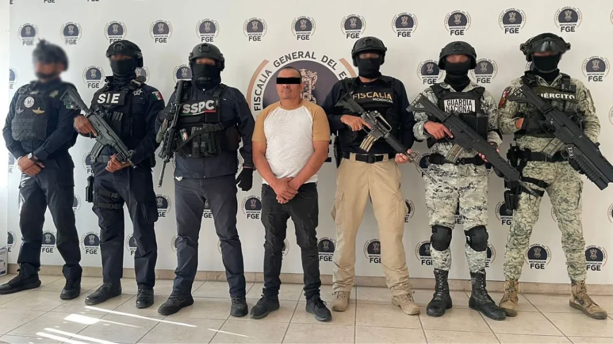 En Guanajuato, cae "El Silencio", presunto extorsionador ligado al secuestro de 2 elementos de la SSPC.
