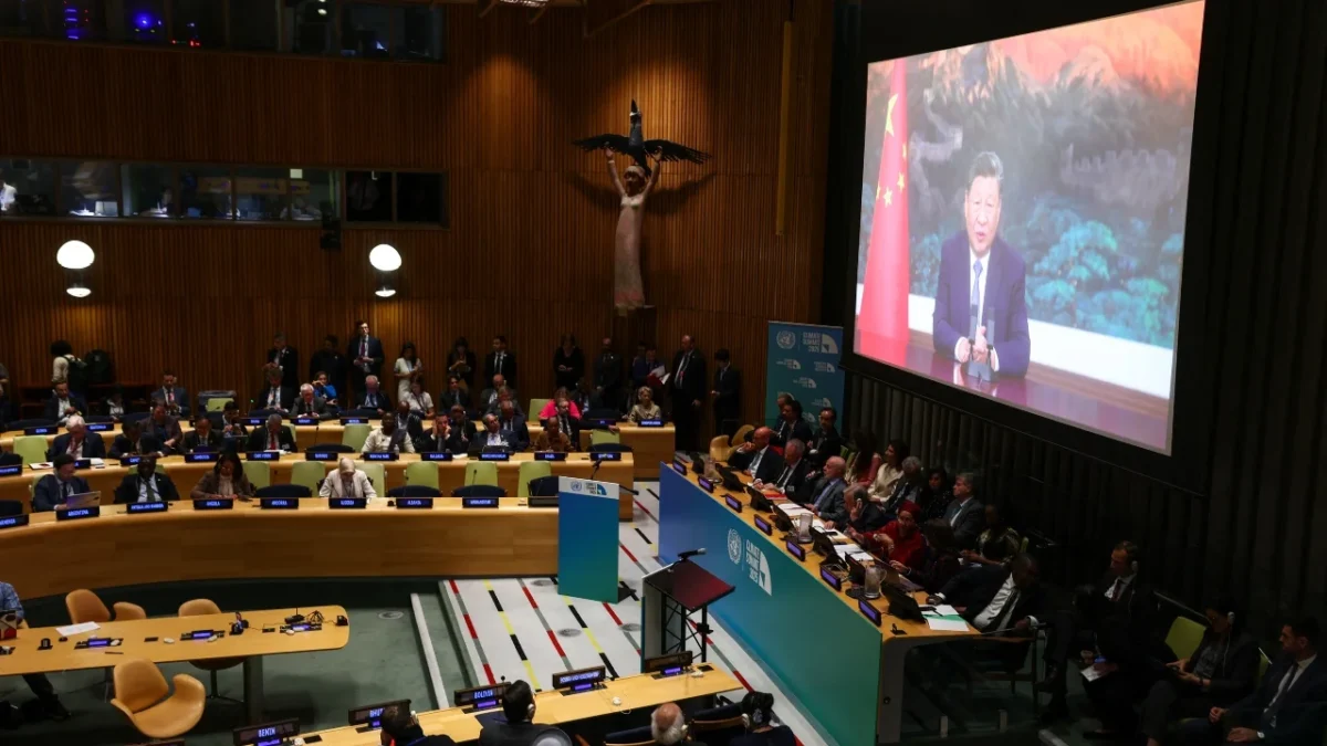 China fijó metas de reducción de emisiones y expansión renovable en su nuevo plan climático presentado ante Naciones Unidas.