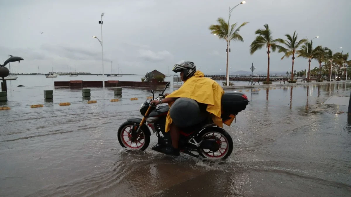 Lluvias en La Paz, Baja California Sur