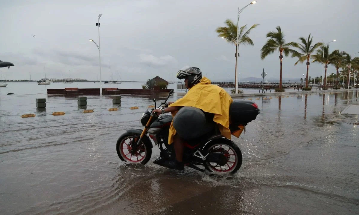 Lluvias en La Paz, Baja California Sur