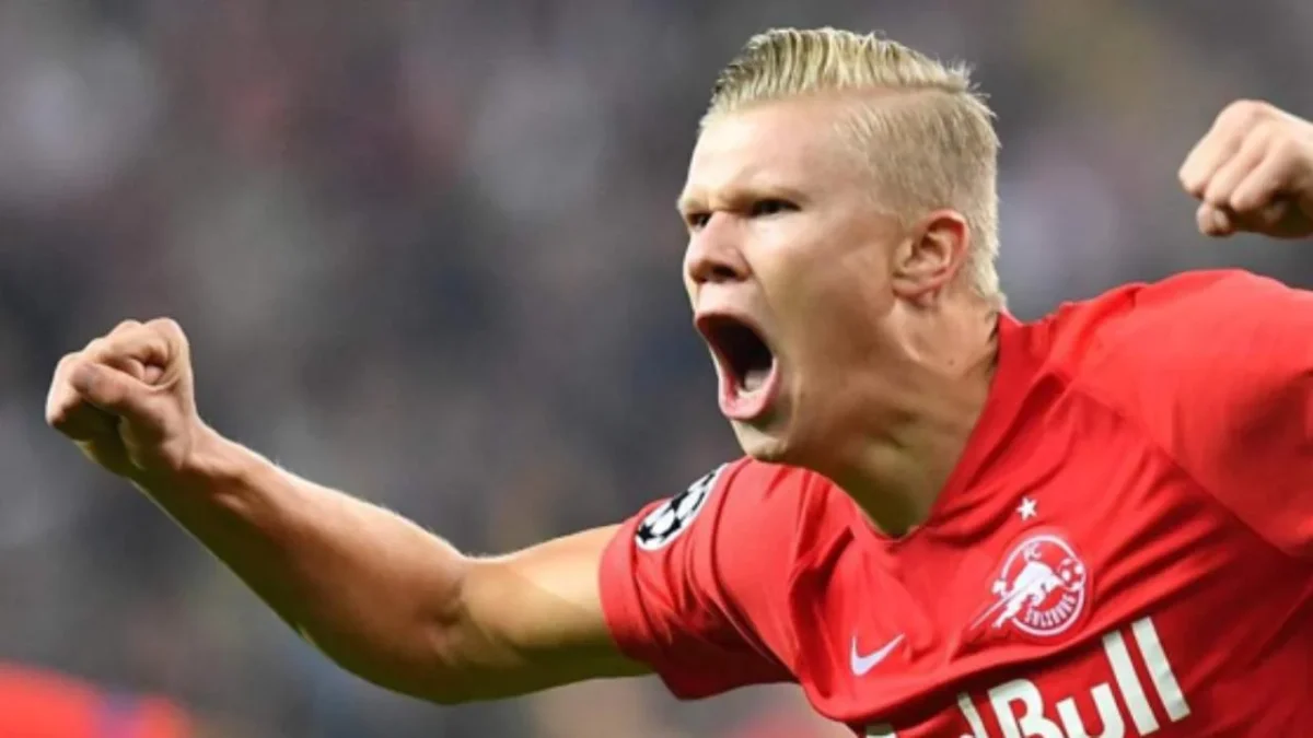 Erling Haaland se dio a conocer mientras aún jugaba en el RB Salzburg.