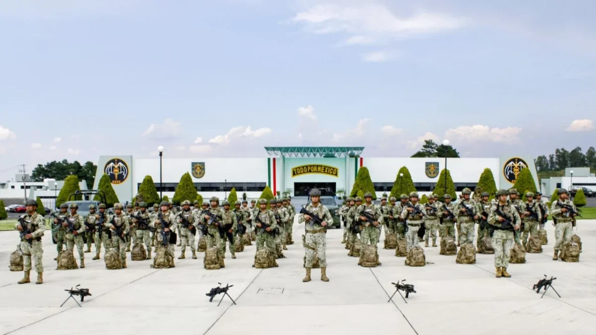La Defensa indicó que la finalidad del despliegue es reforzar las operaciones que realiza el Ejército, Fuerza Aérea y Guardia Nacional.
