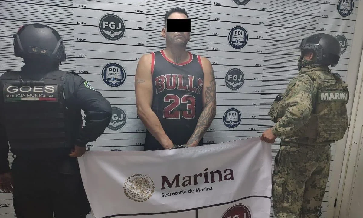 Detienen a 'El Hacha' presunto integrante de 'Los Masse'