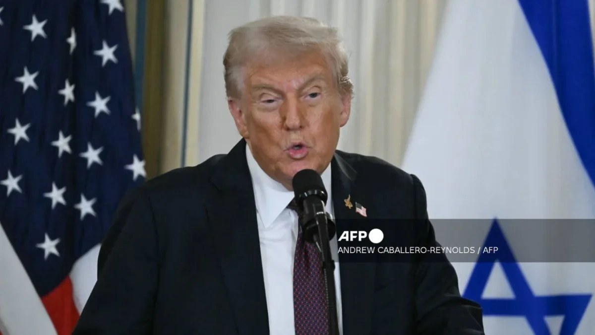 Donald Trump presenta plan para terminar con el conflicto en Gaza
