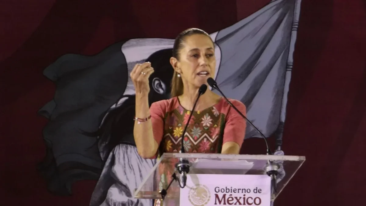 Además de poner al peso como una moneda sólida, Sheinbaum presumió que el país no tiene inflación y existe récord de inversión.