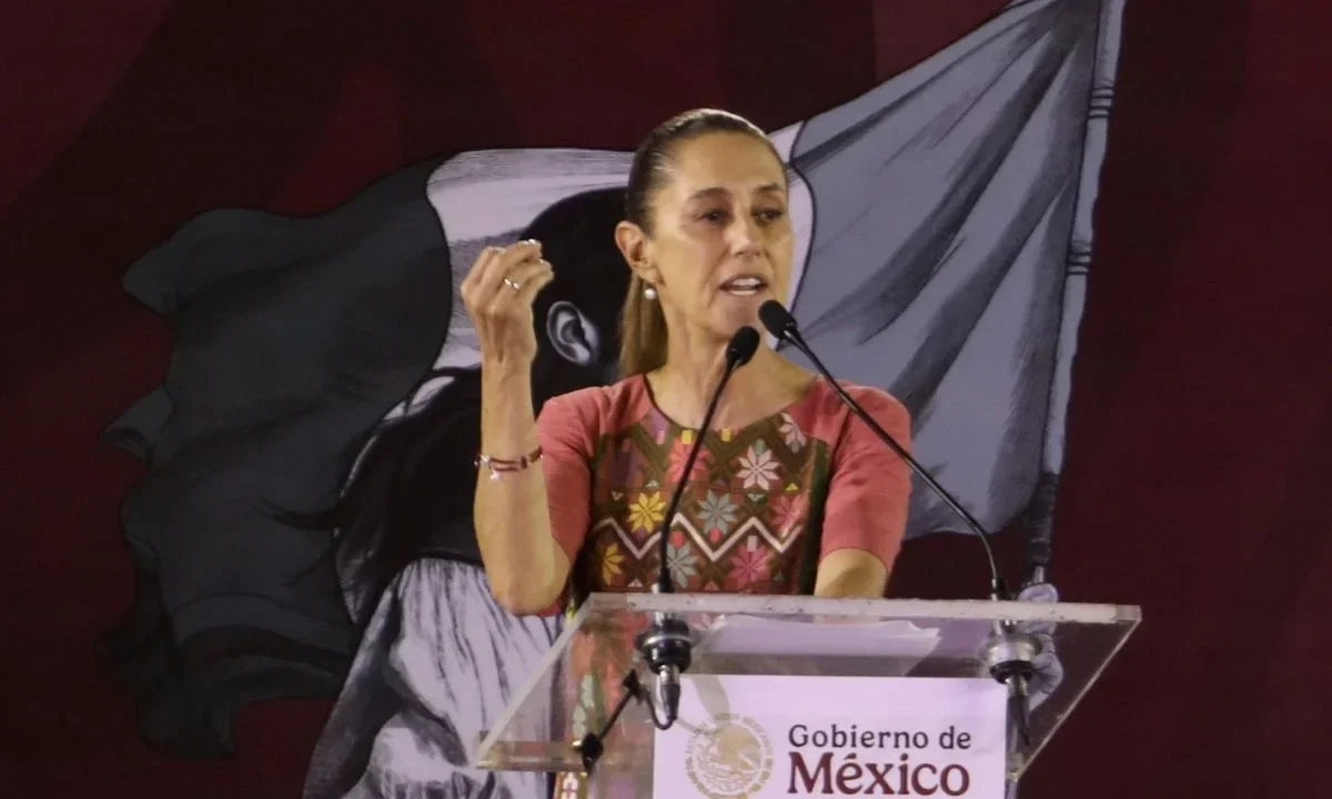 Además de poner al peso como una moneda sólida, Sheinbaum presumió que el país no tiene inflación y existe récord de inversión.