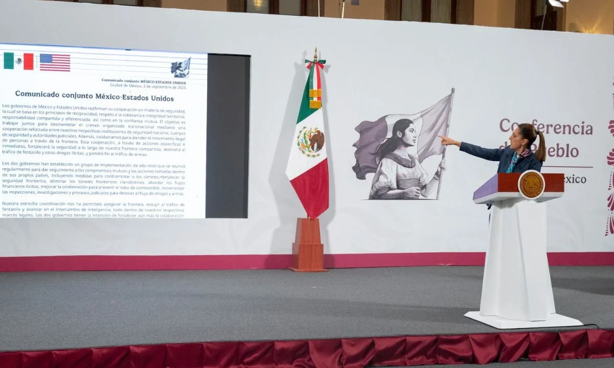 Estados Unidos no pidió tener más agentes en México: Sheinbaum