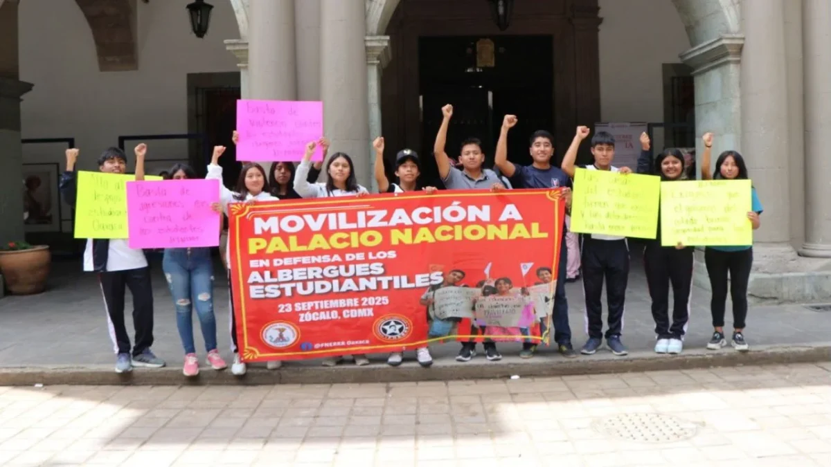 Estudiantes de Oaxaca protestarán en ‘La Mañanera’ por despojo y agresiones que denunciar son víctimas en la entidad.