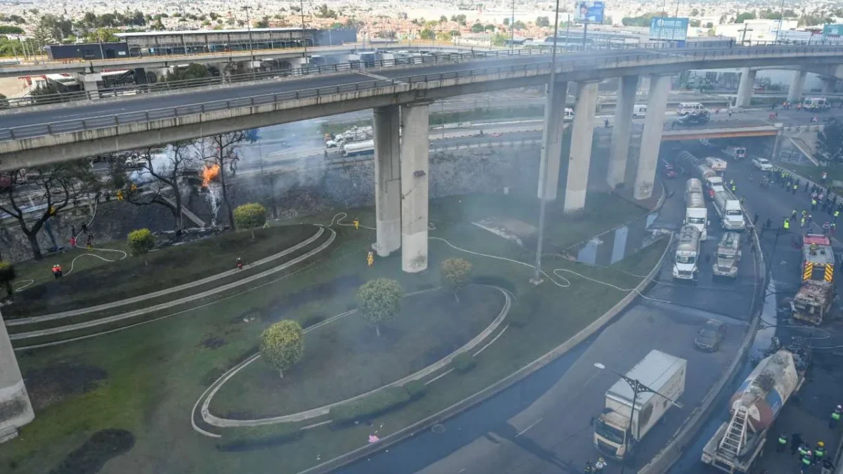 El exceso de velocidad, el primer dictamen sobre la explosión de la pipa de gas en el Puente de la Concordia; aseguró la Fiscalía CDMX.
