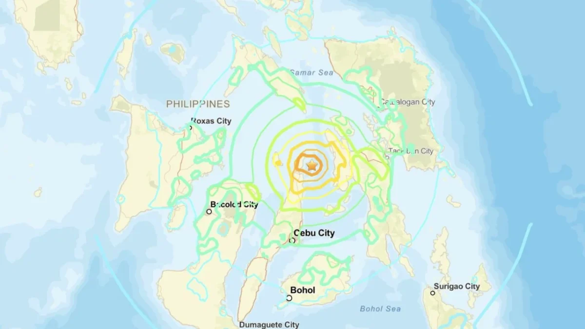Fuerte terremoto de magnitud 6.9 sacude las costas de Filipinas