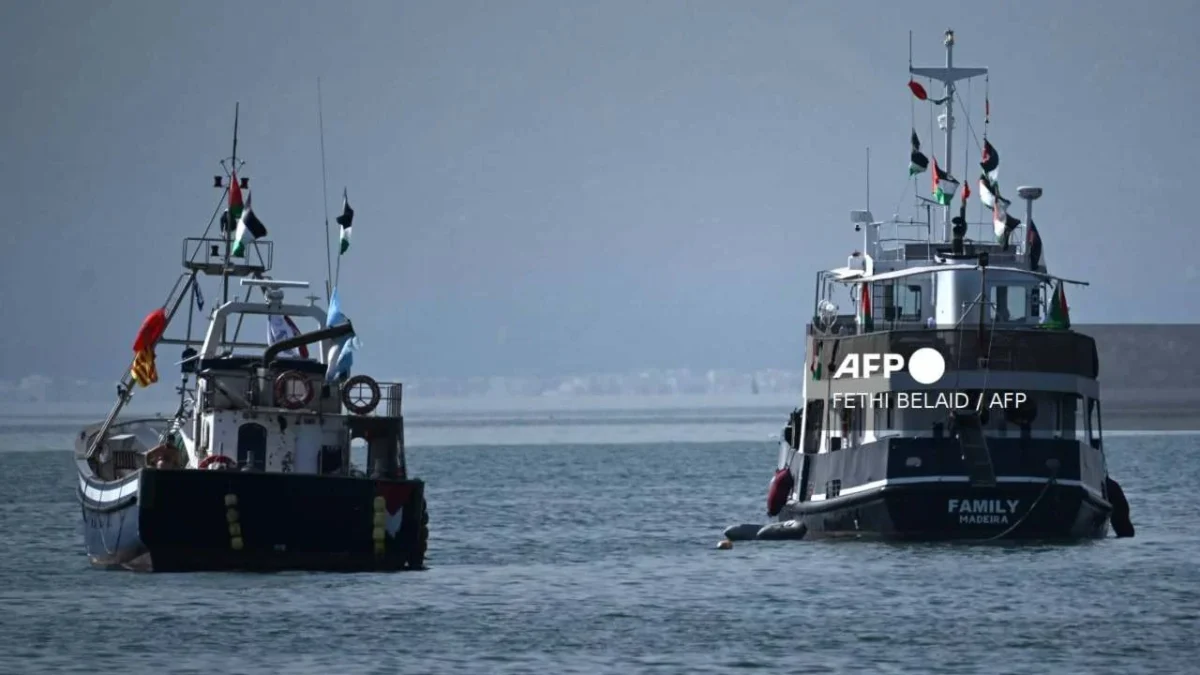 La Global Sumud Flotilla (GSF) reportó un presunto segundo ataque con un dron.