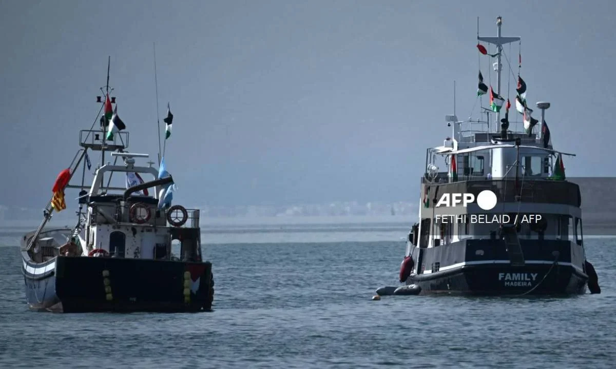 La Global Sumud Flotilla (GSF) reportó un presunto segundo ataque con un dron.