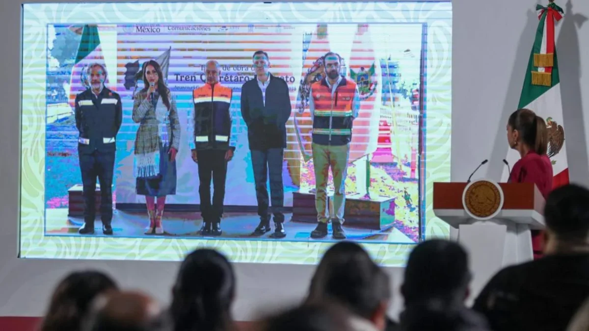 Gobierno federal y estatal dieron el banderazo del comienzo de las obras para el Tren Querétaro-Irapuato.