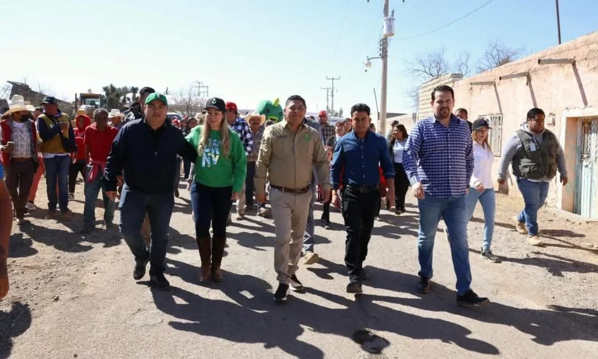 El gobernador Ricardo Gallardo anunció que el Camino Villa de Ramos beneficiará a más de 7 mil habitantes de cinco localidades.