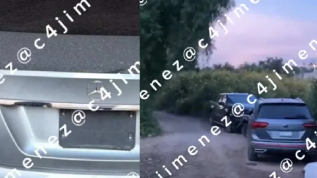 Elementos de la FGJEM hallaron el Mercedes-Benz que abordaron los artistas colombianos B-King y DJ Regio Clown, antes de desaparecer.