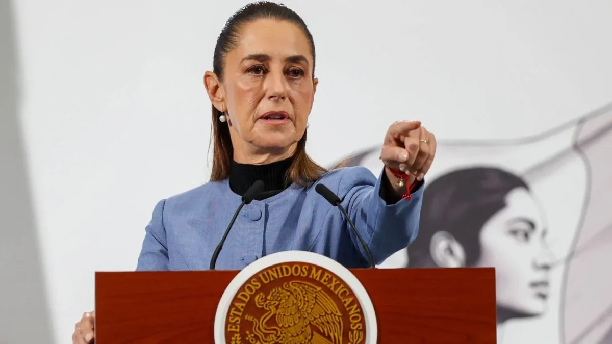 Claudia Sheinbaum en la Mañanera del Pueblo