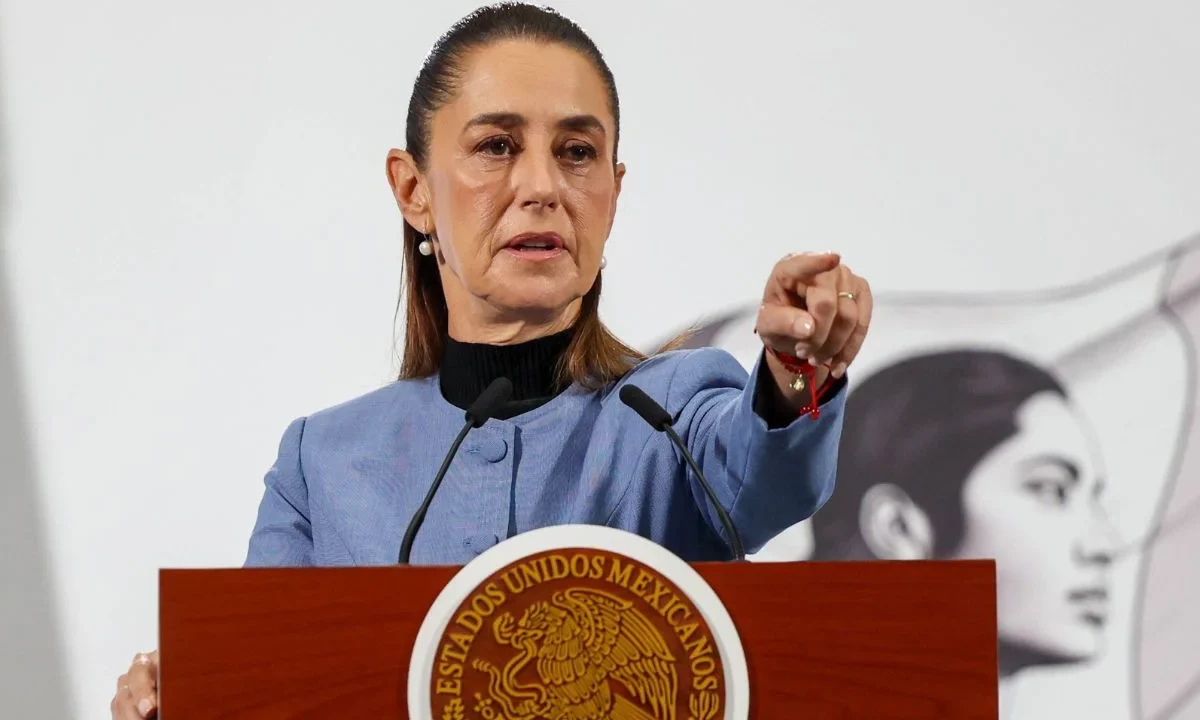 Claudia Sheinbaum en la Mañanera del Pueblo