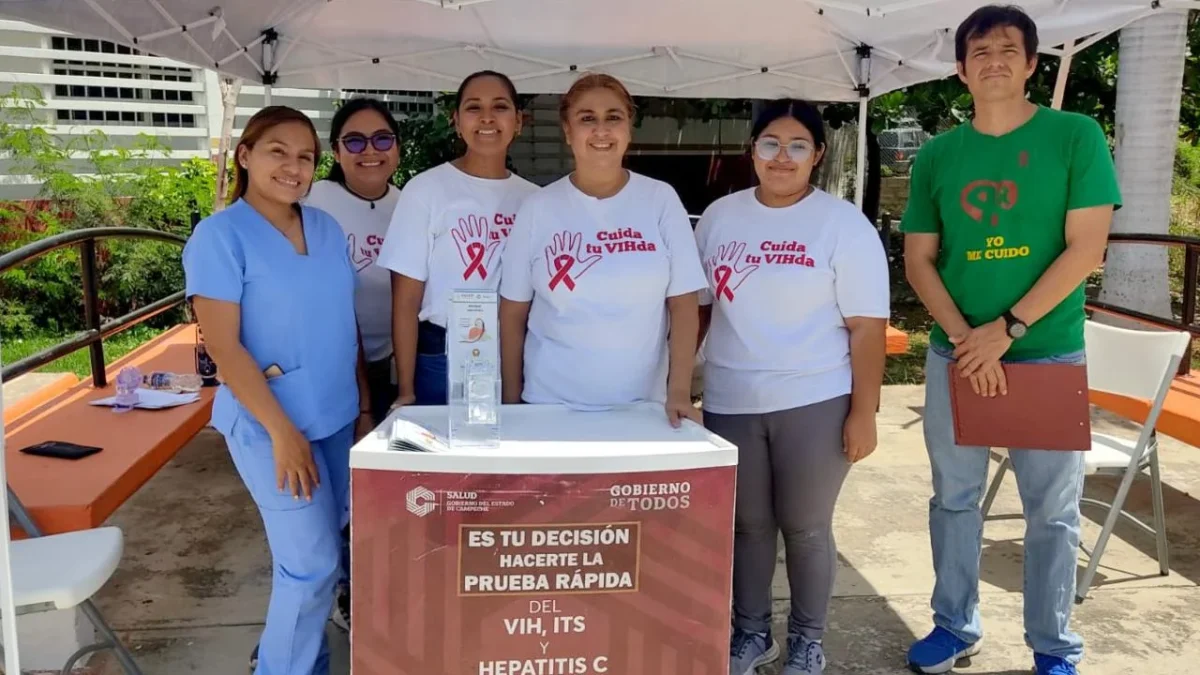 Intensifican búsqueda de nuevos casos de VIH en Campeche, con programas de prevención y control.
