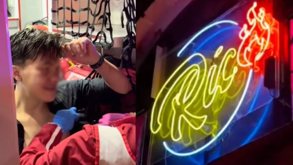 Un joven fue agredido en Rico Club, Zona Rosa; el video del ataque se viralizó y causó indignación.