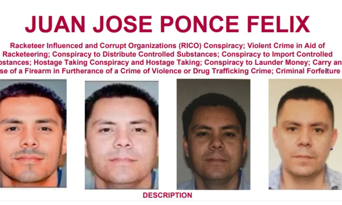 La DEA ofrece recompensa por la captura de Juan José Ponce Félix, alias 'El Ruso'