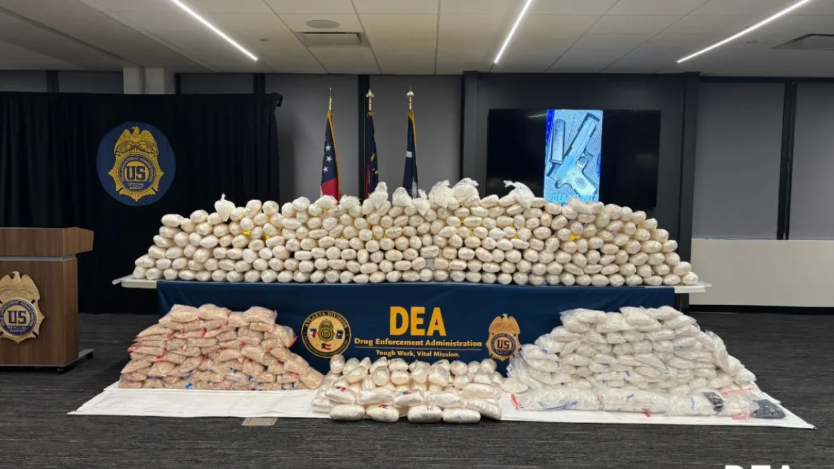 La DEA presume 'mega decomiso' de drogas en contra del CJNG