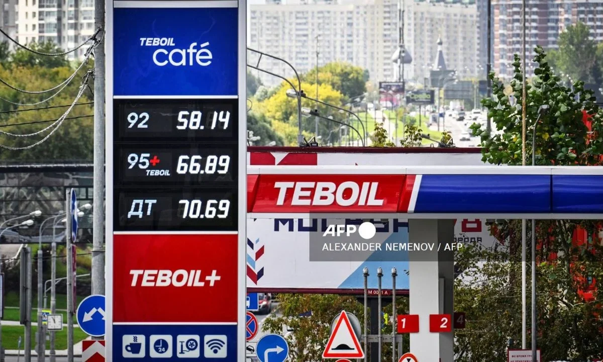 La gasolina, cada vez más cara en Rusia por los bombardeos de Ucrania