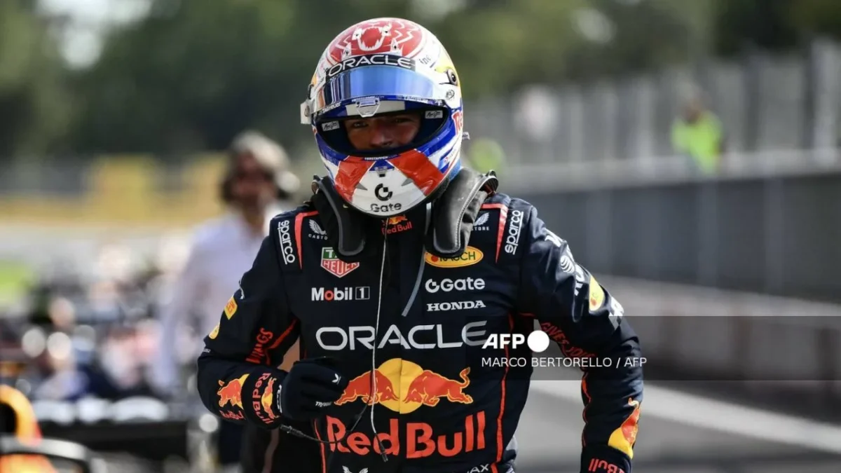 Falla en pits de McLaren da triunfo a Max Verstappen en Italia