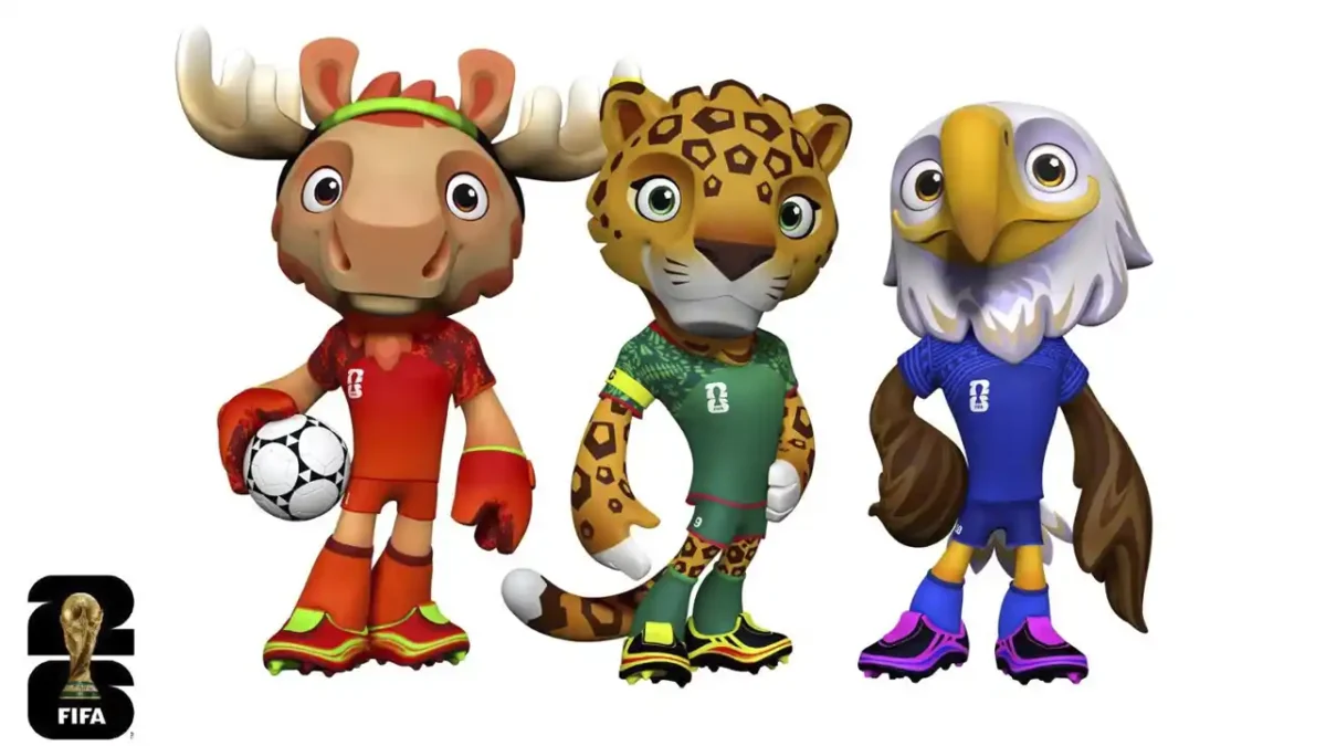Maple, Zayu y Clutch mascotas oficiales de un torneo de FIFA