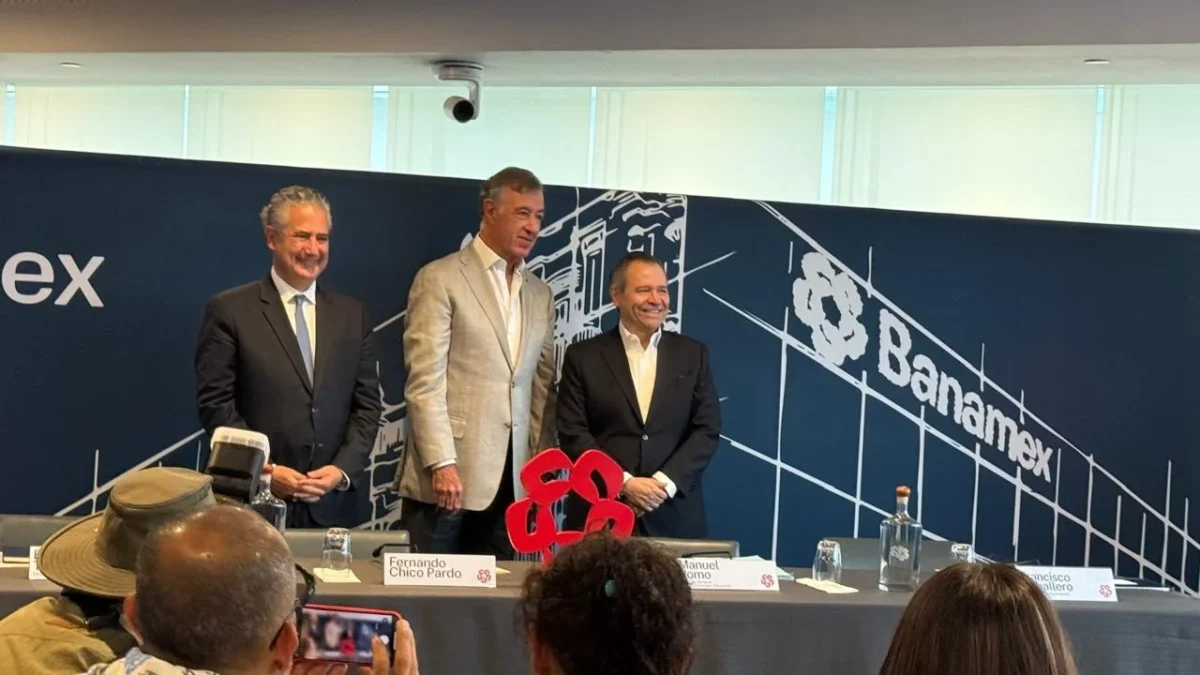 Fernando Chico Pardo aseguró que su inversión en Banamex busca innovación tecnológica, atención al cliente y preservar el acervo cultural.