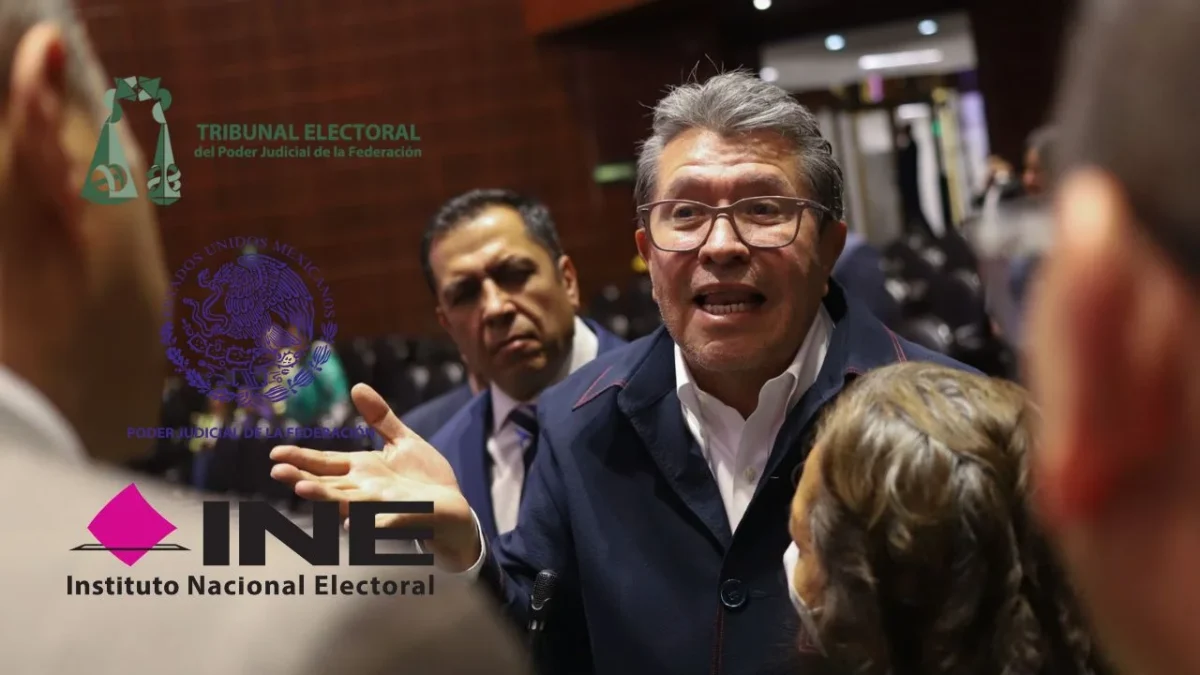 El diputado morenista Ricardo Monreal adelantó que habrá recortes al presupuesto del Poder Judicial, el INE y al TEPJF.
