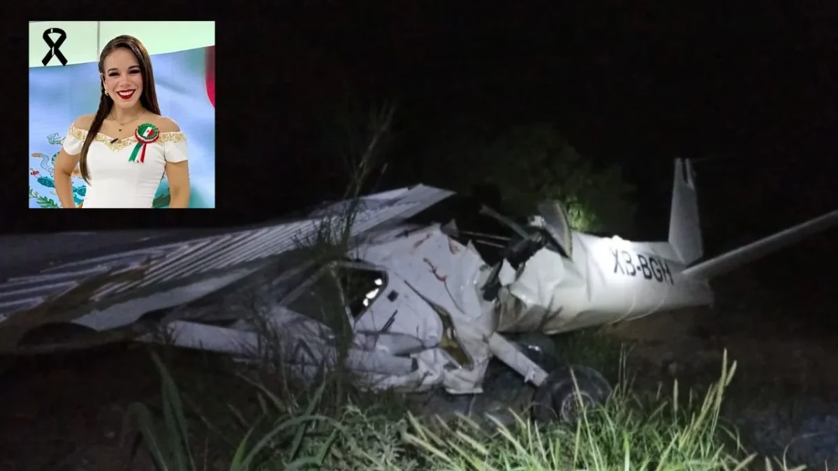 La conductora Débora Estrella viajaba en la