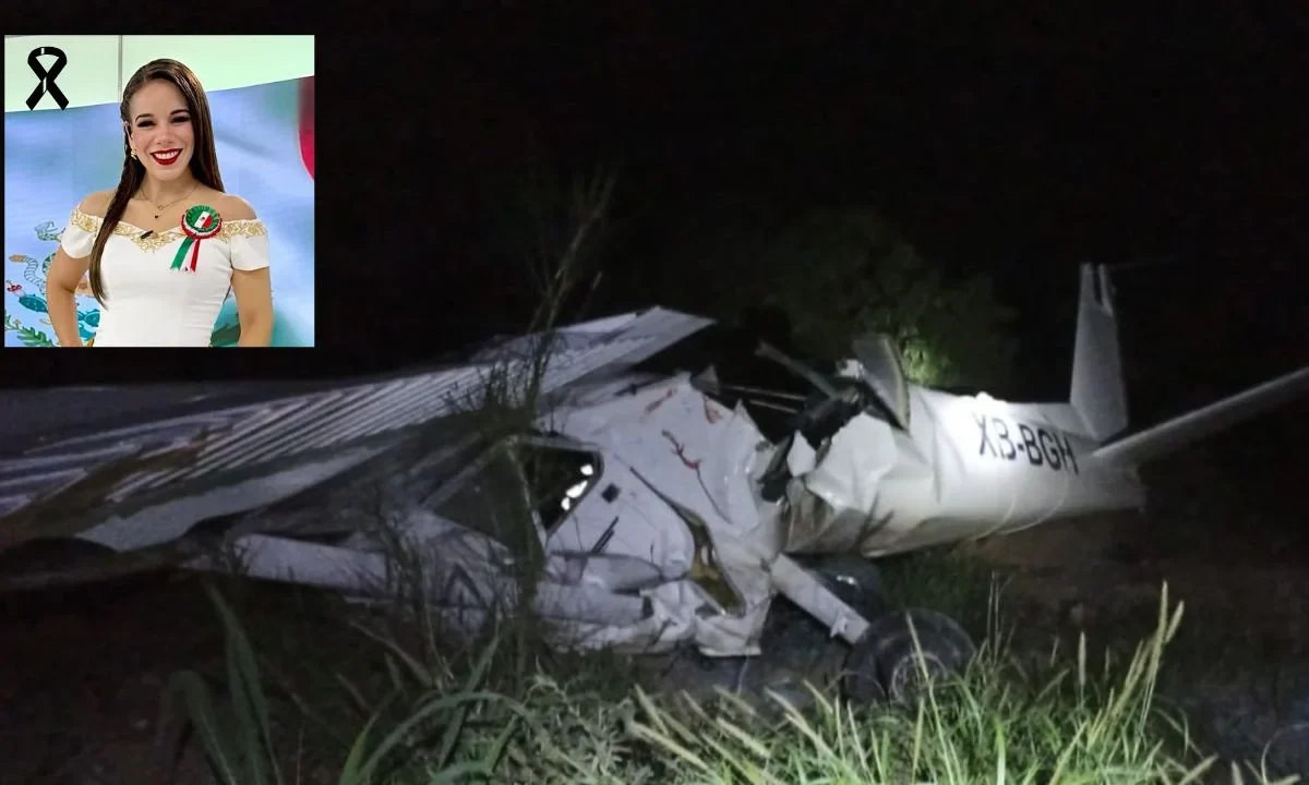 La conductora Débora Estrella viajaba en la