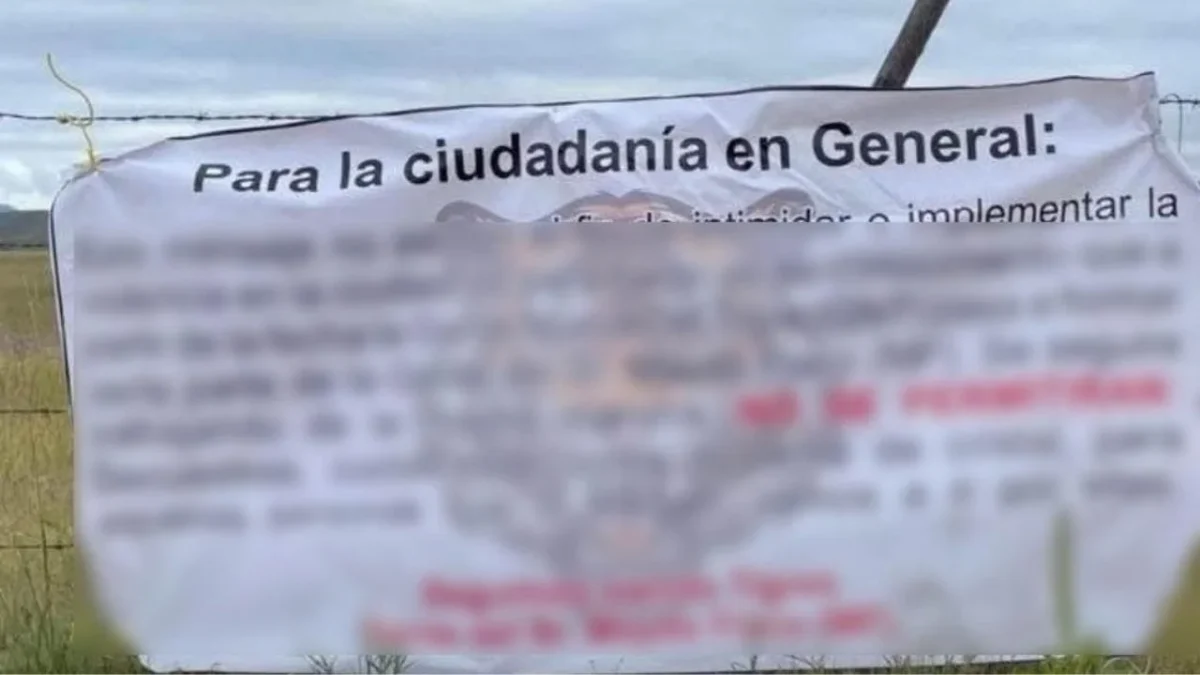 Narcomantas alertan posible alianza entre grupos criminales en Chihuahua