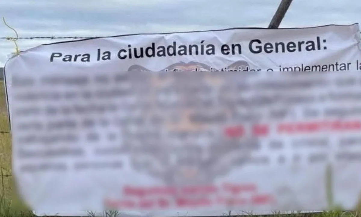 Narcomantas alertan posible alianza entre grupos criminales en Chihuahua