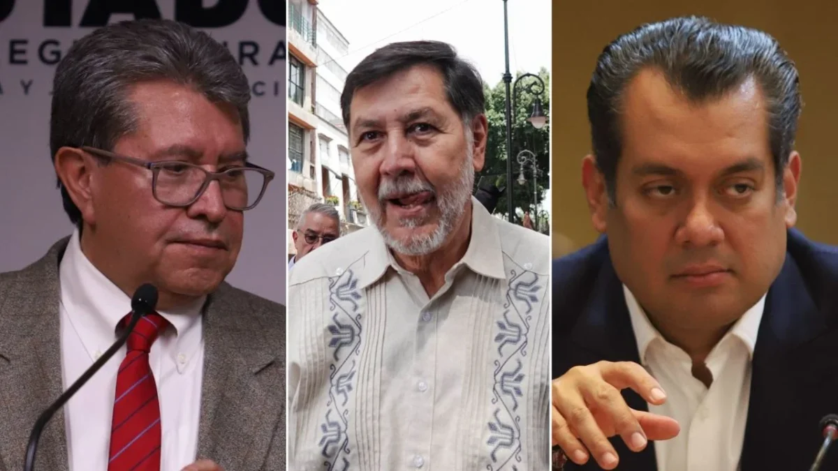 Noroña reprochó a Ricardo Monreal y Sergio Gutiérrez, por permitir a los priistas intentar reventar la sesión de Congreso General.