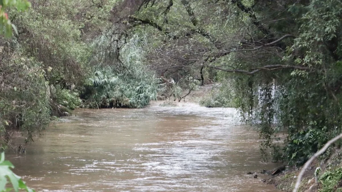 El río Atoyac nace en la sierra, desciende y se interna a Tlaxcala, hasta descargar sus aguas en la presa Valsequillo.