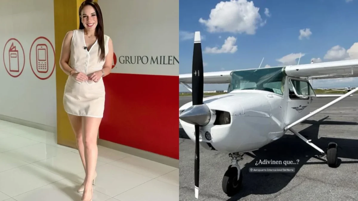 Débora Estrella, Aeronave, Accidente, NL