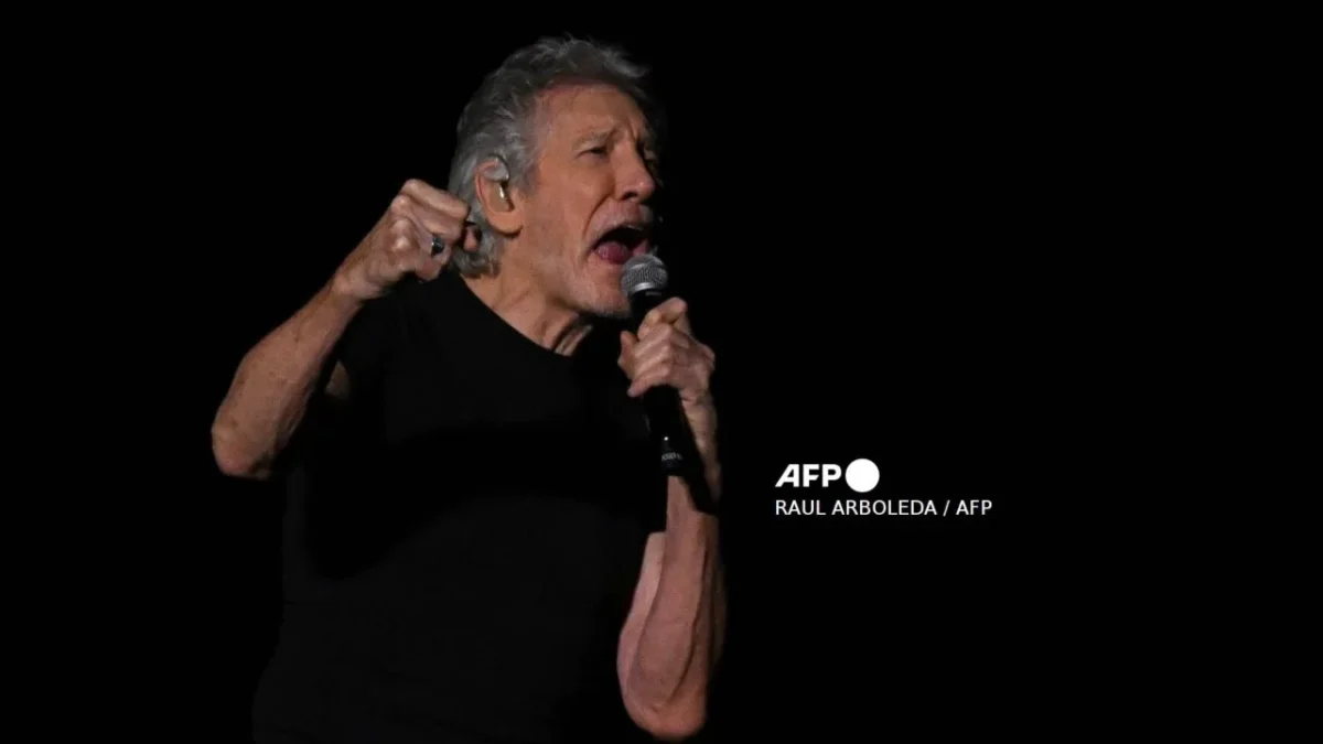 El cofundador de Pink Floyd, Roger Waters, se suma a protesta pro-Palestina en Nueva York.