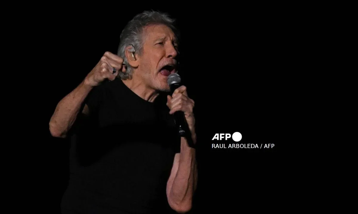 El cofundador de Pink Floyd, Roger Waters, se suma a protesta pro-Palestina en Nueva York.
