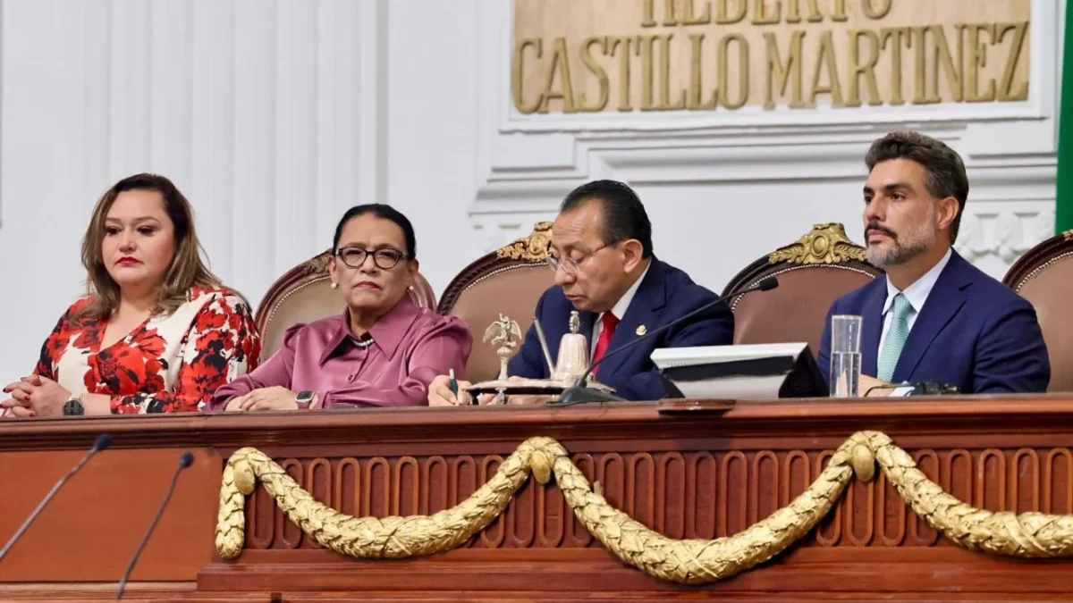 Rosa Icela Rodríguez asistió a la toma de protesta de los jueces electos en el Congreso de la Ciudad de México.