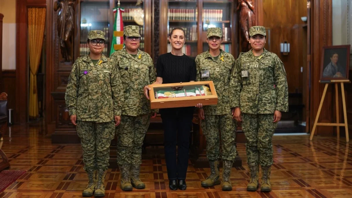 La presidenta Sheinbaum estrenará banda presidencial este 15 de septiembre, en el marco del 215 Aniversario de la Independencia de México.