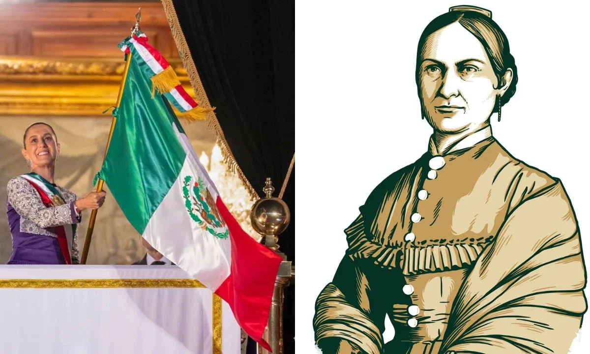 Tras el Grito de Independencia en el Zócalo, Sheinbaum habló sobre la reivindicación de las mujeres y el cambio de apellidos de Josefa Ortiz.