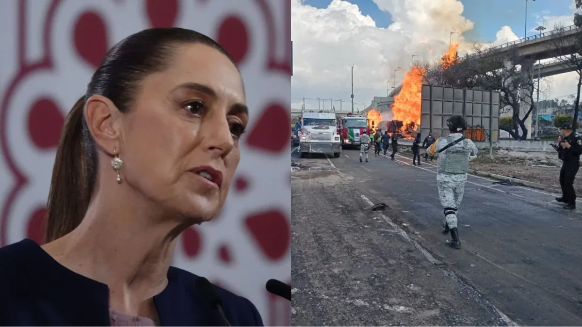 La presidenta Claudia Sheinbaum externó sus condolencias por las víctimas y heridos por la explosión de una pipa en Puente de la Concordia.