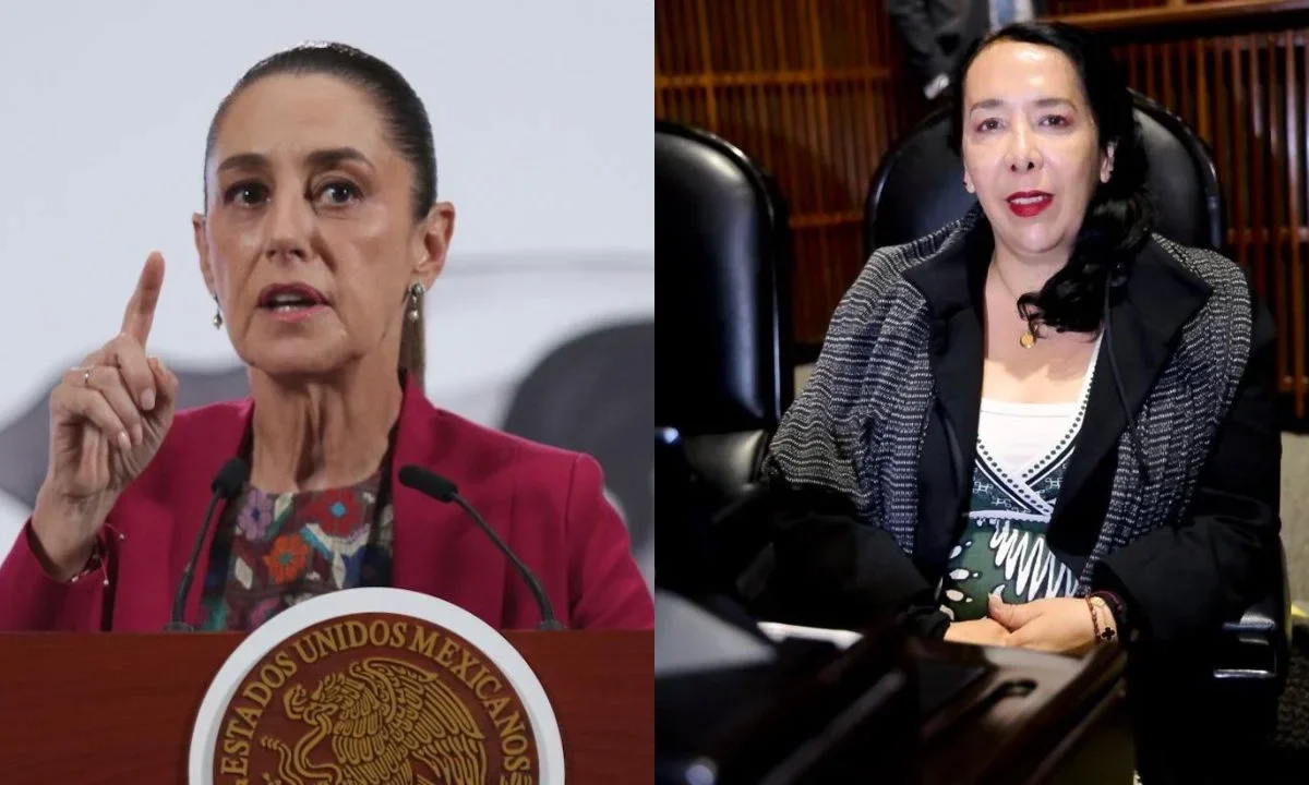 Claudia Sheinbaum e Hilda Alicia Brown Figueredo