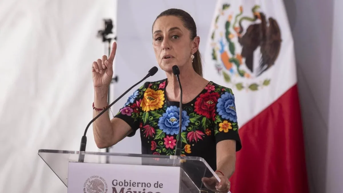 La presidenta Claudia Sheinbaum pide a los mexicanos a que se deben sentir orgullosos de las hazañas realizadas de la 4T.