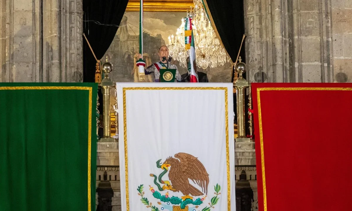 Sheinbaum preside su primer desfile del 16 de septiembre