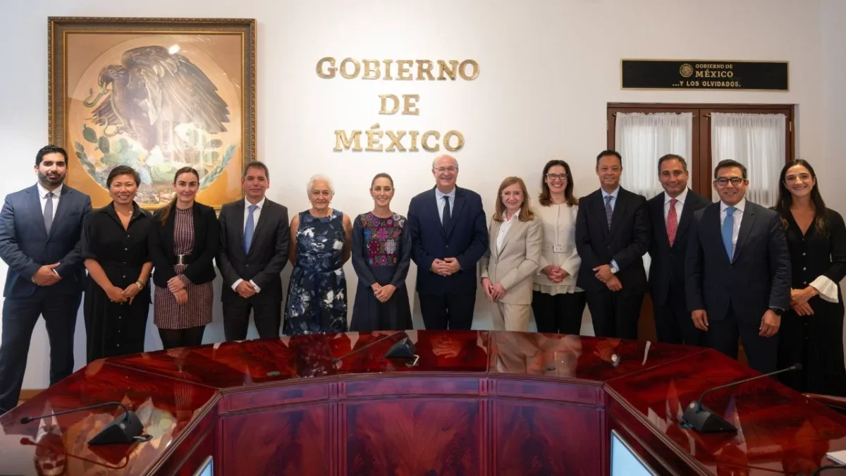 La presidenta Claudia Sheinbaum se reunió con el presidente del Banco Interamericano de Desarrollo, Ilan Goldfajn.