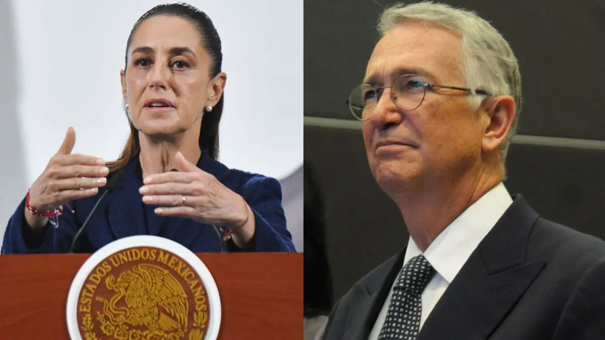 Claudia Sheinbaum y Ricardo Salinas Pliego