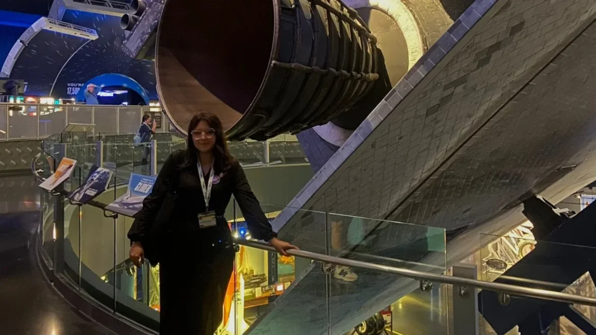 Mayra Soledad “Sol” Becerra aspira a representar a México en el vuelo espacial New Shepard de Blue Origin.