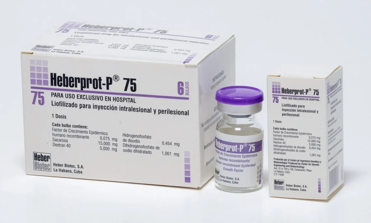 Heberprot-P, medicamento cubano para pie diabético, llega a México para acelerar cicatrización y reducir riesgo de amputaciones por pie diabético.